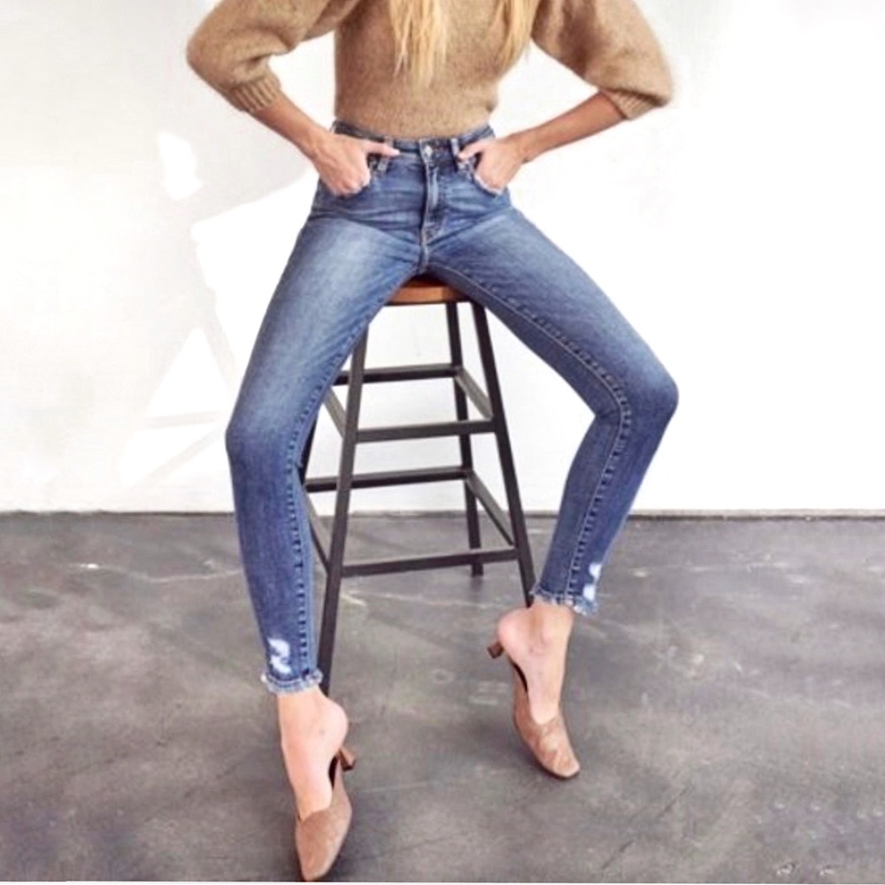 KanCan Hailey High Rise Distressed Skinny Jeans • 5 / 26